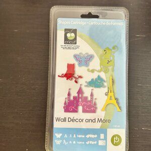 Cricut Shapes Cartridge Wall Décor & More Sealed